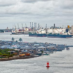 photo, port in Africa
