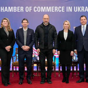 CEO Nathan at Chamber of Commerce Ukraine